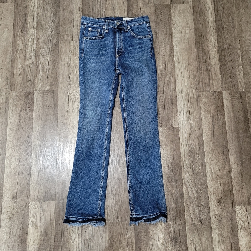 Rag and Bone Croyden Stovepipe Straight Jeans